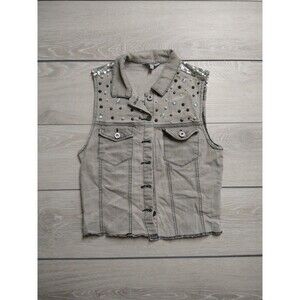 Bedazzled Sapphire Ink Vest - Juniors -  Size Large